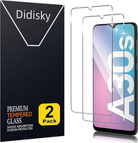 Didisky [2-Unidades Cristal Templado Protector de Pantalla para Samsung Galaxy A30S/A40S, Antihuellas, Sin Burbujas, Fácil de Limpiar, 9H Dureza, Fácil de Instalar, Transparente