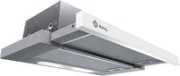 Balay, Campana Telescópica, 60 cm, 3 Potencias, Inox / Blanco, 3BT262MB