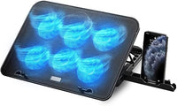 NK Base Refrigeradora Portátil - Ventilador Ordenador Portatil de 12-17