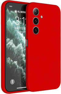 HAFFAN Funda de Silicona TPU Compatible con Samsung Galaxy S24 FE (6.7