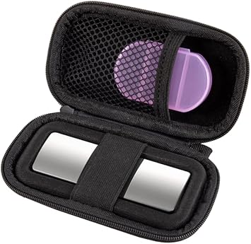 Bolsa de transporte para monitor de ECG Kardiamobile, funda móvil Kardia, funda protectora rígida para Kardiamobile de 6 L, bolsa de viaje para monitor de corazón ECG, bolsa de transporte para