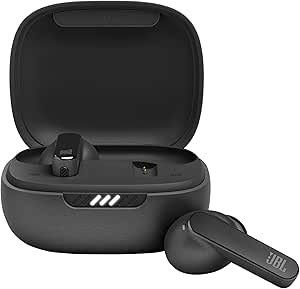 JBL Live Pro 2 TWS Auriculares In Ear Bluetooth con cancelación de ruido, 40h de batería, 6 micrófonos, control táctil, resistentes al agua IPX5, Dual Connect & Sync, color negro