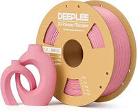 DEEPLEE Filamento PLA Basic 1.75 mm, Bobina 1 kg, Rosa