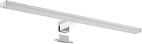 SEBSON Lampara Espejo Baño LED 60cm, Luz Espejo Pinza + Armario, 12W