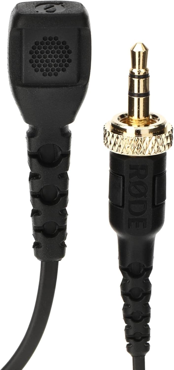 RØDE Lavalier II Micrófono lavalier/lapel de perfil ultra bajo premium para radiodifusión, producción cinematográfica, creación de contenido, grabación de voz en ubicaciones y estudios
