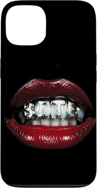 Grillz - Camiseta con Texto Bite, diseño de Grillz Carcasa para iPhone 13