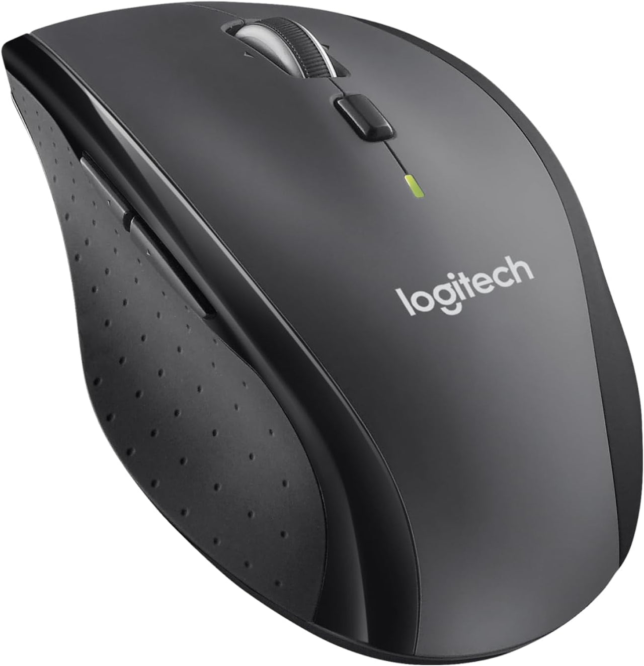 Logitech M705 Marathon Ratón inalámbrico, Receptor Unificador USB de 2,4 GHz, 1000 dpi, 5 Botones Programables, Batería de 3 años, Compatible con PC, Mac, Portátil, Chromebook - Grafito