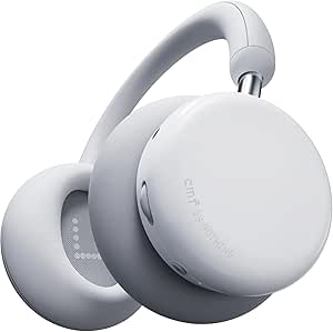 CMF Headphone Pro - Auriculares Bluetooth de Diadema Over-Ear – hasta 100h de Batería, Hi-Res con LDAC, Audio Espacial, con Cancelación Activa de Ruido – Gris Claro
