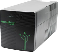 Master Power, Sistema de Alimentación Ininterrumpida SAI, UPS 1300 VA, Tensión Constante de Salida 720W, 4 Enchufes Schuko