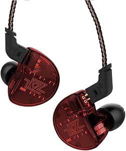 KZ ZS10 Pro - Auriculares de Diadema de Metal 4BA+1DD híbridos con cancelación de Ruido NO Mic Glare Gold