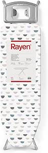 Rayen | Tabla de Planchar Basic, Altura Regulable y Plegable, 120 x 38 cm