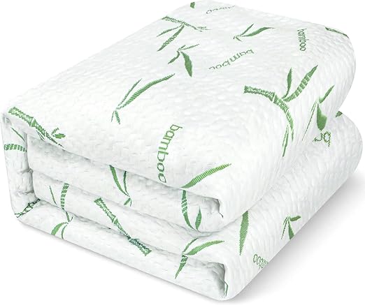 Utopia Bedding Protector de Colchón 150 x 200 x 30 cm Impermeable, Viscosa Premium, Certificación Oeko-Tex, Cubre Colchón Transpirable, Elástico En Todo