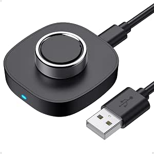 Cargador de anillo inteligente: compatible con Ou-ra Ring Gen4, base de carga rápida con cable USB-C, cargador de tamaño 4/5/6/7/8/9/10/11/12/13/14/15 (tamaño 7)