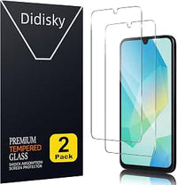 Didisky [2-Piezas Cristal Templado Protector de Pantalla para Samsung Galaxy A16 4G/5G 6.7