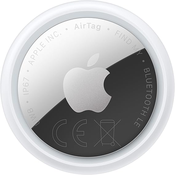 Apple AirTag (2.ª generación): Permite localizar Llaves, Carteras y más; función de localización con Sonido; hasta 1,5 Veces más Alcance en Búsqueda de Precisión