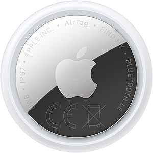 Apple AirTag (2.ª generación): Permite localizar Llaves, Carteras y más; función de localización con Sonido; hasta 1,5 Veces más Alcance en Búsqueda de Precisión