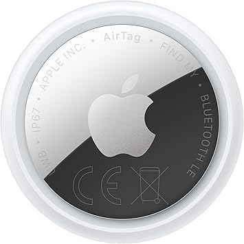 Apple AirTag (2.ª generación): Permite localizar Llaves, Carteras y más; función de localización con Sonido; hasta 1,5 Veces más Alcance en Búsqueda de Precisión