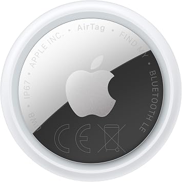 Apple AirTag (2.ª generación): Permite localizar Llaves, Carteras y más; función de localización con Sonido; hasta 1,5 Veces más Alcance en Búsqueda de Precisión