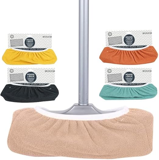 Funda de microfibra para escoba, 11 x 31 cm, universal para hogar, 028