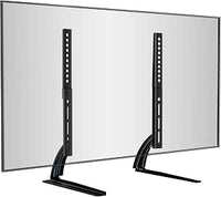 BONTEC Soporte TV Pie Universal para Pantallas de 22-65 Pulgadas, Soporte TV para LED/LCD/Plasma y Curvas, Soporte Pie TV con 3 Niveles de Altura Ajustable, Carga Máx. 50 kg y VESA 800x400 mm