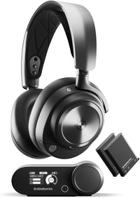 SteelSeries Arctis Nova Pro Inalámbrico X - auriculares gaming multisistema Xbox - Controladores magnéticos de neodimio - Cancelación de ruido - Infinity Power System - Xbox, PC, PS5, PS4, Switch, móvil