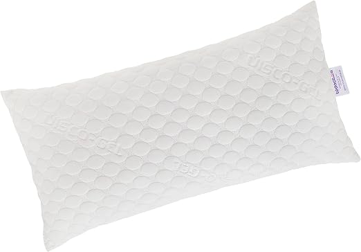 Todocama - Almohada viscoelástica VISCOGEL con Copos 100% viscoelásticos. Tejido Strech Viscogel. Firmeza Media - Alta. (Todas Las Medidas Disponibles). (67 cm)