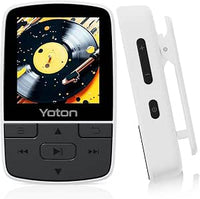Yoton Blanco MP3 Bluetooth 5.2, Clip, HiFi, FM, Running, Auriculares