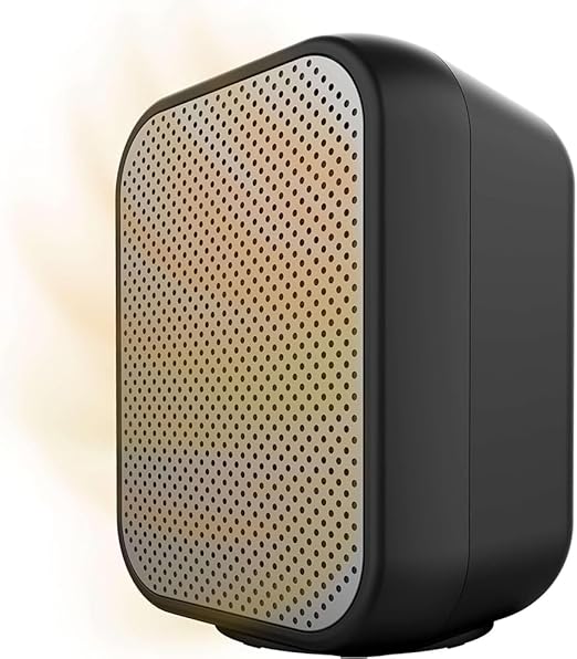 Cecotec Calefactor Cerámico de Sobremesa ReadyWarm 1500 Max Ceramic, 1500 W, Termostato Regulable y 3 Modos de Funcionamiento, Área de Cobertura de 15m2