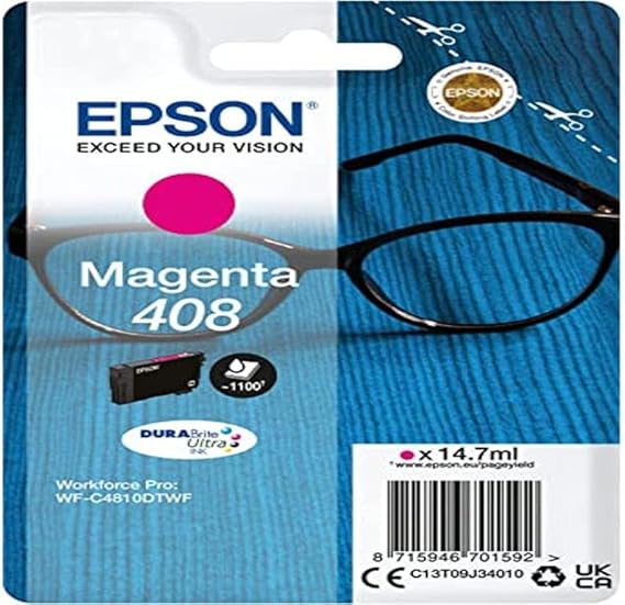 EPS CONSUMIBLES WF-4810 Magenta 408 DBRITE Ultra