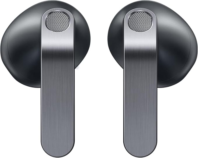 Samsung Galaxy Buds4, Auriculares Bluetooth, Audio 240bit/96 kHz, Cancelación de Ruido Adaptativa, Agente IA de Voz, Negro (Versión Española)