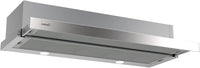 Cata Campana Extractora Telescópica TF 2003 DURALUM con 2 niveles de extracción Panel de Control Mecánico Motor Tangencial Extra Silencioso Filtros Lavables en Lavavajillas Ancho 60 cm Color Inox