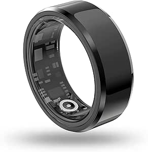 Energy Sistem Smart Ring - Anillo Inteligente con monitorización de Salud y sueño, Seguimiento de la Actividad física, Resistencia IP68 y hasta 9 días de Uso Normal.