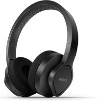 PHILIPSA4216BK/00 Auriculares Deportivos Inalámbricos, De Diadema/On Ear, 35 Horas de Reproducción, Protección IP55, Almohadillas Refrescantes, Almohadillas Lavables, Negro