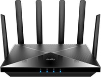 Cudy Router 4G LTE Cat 18 WiFi 6, hasta 1,2 Gbps, 4 x 4 MIMO, AX1800, OpenVPN, Wireguard, Zerotier, Cloudflare, IPv6, Antena móvil extraíble, Dual SIM
