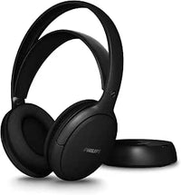 Philips SHC5000 - Auriculares inalámbricos para TV con 30 horas de reproducción, alcance de 30 m, conexión digital de 2,4 G, ajuste cómodo sobre la oreja, batería reemplazable, sonido de diálogo claro