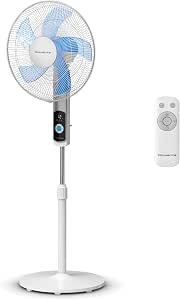 Rowenta Turbo Silence ventilador de pie potente silencioso 35 dB(A), VU5650