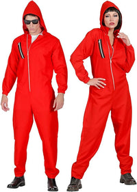 W WIDMANN MILANO Party Fashion - Disfraces de Ladrones, mono con capucha, ladrón, disfraces