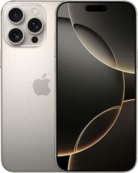 Apple iPhone 16 Pro MAX de 256 GB: Smartphone 5G con Control de Cámara, grabación en 4K a 120 f/s con Dolby Vision y un Gran Salto en autonomía. Compatible con los AirPods; Titanio Natural