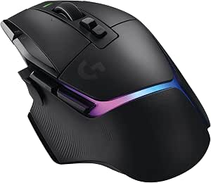 Logitech G G502 X Plus Lightspeed Ratón inalámbrico RGB para Gaming
