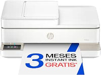 HP Envy 6520e 714N9B, Impresora multifunción de inyección de Tinta A4 a Color, impresión a Doble Cara automática, hasta 10 ppm, Conexión Wi-Fi, USB 2.0, ADF, fax, 3 Meses Instant Ink