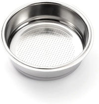 Cesta de filtro de café de 51 mm, 1 tazas, cesta de filtro sin presión para portafiltros Delonghi de 51 mm