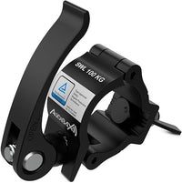 Audibax ACP-4851100BK - Garra para Truss con Diámetro 48-51mm - Gancho para Truss con una Carga Máxima de 100kg - Abrazadera para Luces de Escenario - Clamp para Fijación de Cabeza Móvil