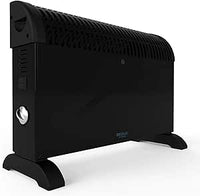 Cecotec Radiador Eléctrico Bajo Consumo Ready Warm 6500 Turbo Convection. 2000 W, Termostato Regulable, 4 Modos, Soporte de pie, Protección sobrecalentamiento, 20 m2