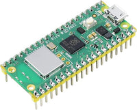 Waveshare Pi Pico W Microcontroller Board, with Pre-soldered Header, Based on RP2040 Dual-core Processor (3 Items)