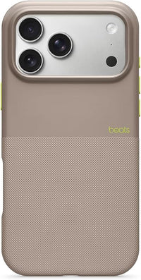Beats Funda Reforzada con MagSafe, Control de cámara, Resistente a caídas y arañazos, Textura Mate e Interior de Microfibra para iPhone 17 - Gris Alpino