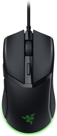 Razer Cobra - ratón para juegos con cable ligero Chroma RGB (57 g, interruptores ópticos Gen-3, iluminación Chroma con brillo degradado en la parte inferior, ajustes precisos del sensor) Negro