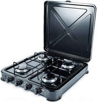 Promis KG400C hob Black White Countertop Gas 4 zone(s)