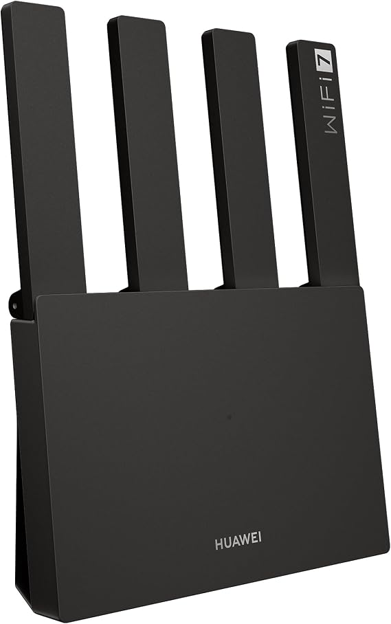 HUAWEI WiFi BE3, Router 256MB+128MB Wi-Fi 7 Doble Banda BE3600, Negro
