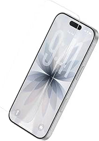 Belkin ScreenForce UltraGlass 2 Protector de Pantalla para iPhone 17 + iPhone 16 Pro, Antiarañazos, Grado 9H de Dureza, Bandeja de Alineación fácil, sin Burbujas, Ultrafino, Cobertura total