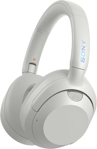 Sony ULT Wear Auriculares inalámbricos con Cancelación de ruido, ULT Power Sound, Ultimate Deep Bass, Mismo procesador Que los WH-1000XM5, Llamadas nítidas, 30 Horas de batería, iOS y Android, Blanco
